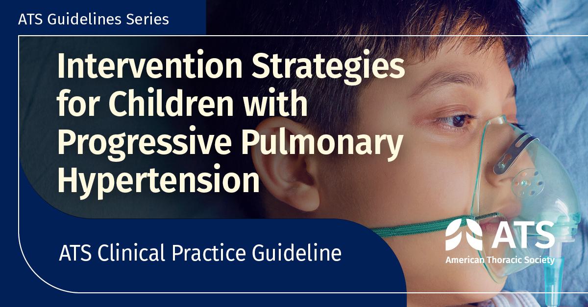 Ats Protocol American Thoracic Society | Treatment for Children with Progressive…