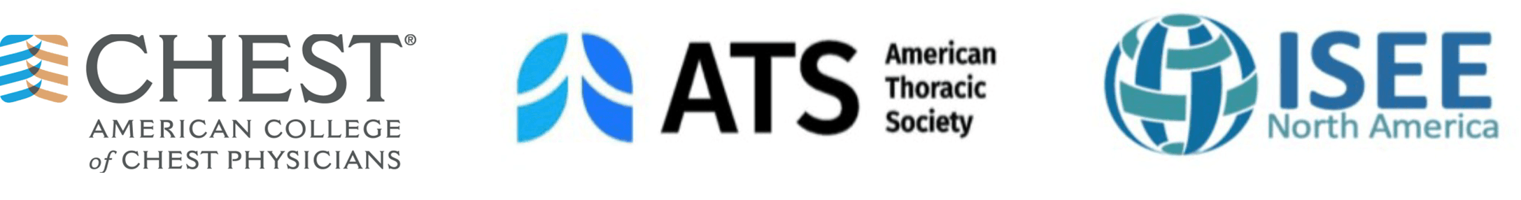 Respiratory societies logos